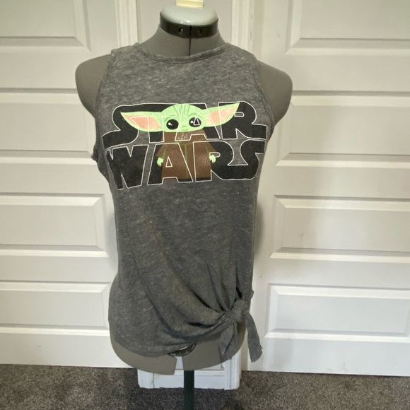 Disney Tops Star Wars Baby Yoda Tank Poshmark